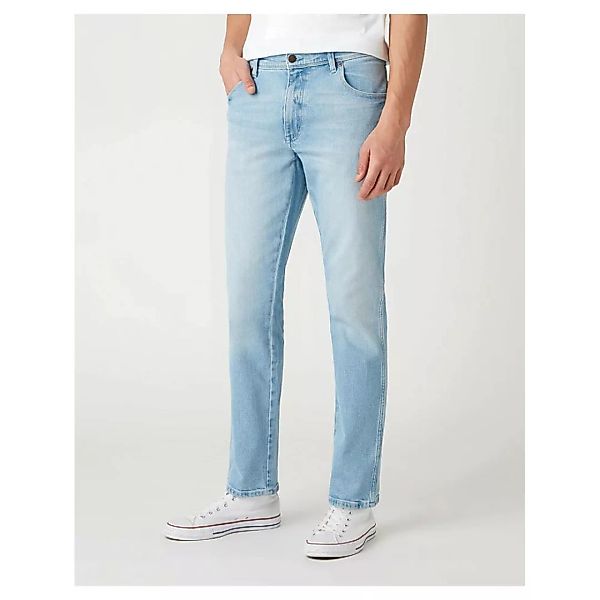 Wrangler Texas Slim Jeans 32 Clear Blue günstig online kaufen