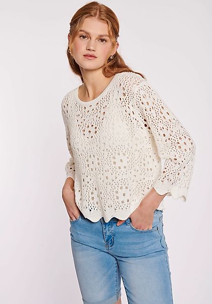 HaILY’S Strickpullover "3/4 A SK Ma44ra" günstig online kaufen