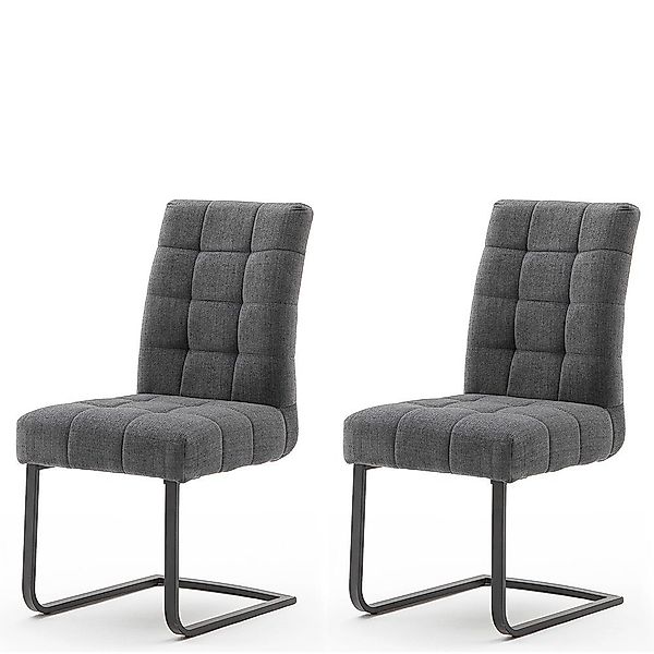 Lomadox Freischwinger SVELVIK-05, Esszimmerstühle 2er Set günstig online kaufen