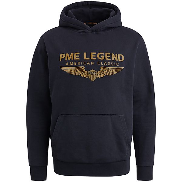 PME Legend Herren Kapuzenpullover Hoodie HOODED SOFT TERRY WITH LOGO - Regu günstig online kaufen