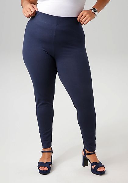 Aniston PLUS Leggings, aus elastischer Single Jersey-Qualität günstig online kaufen