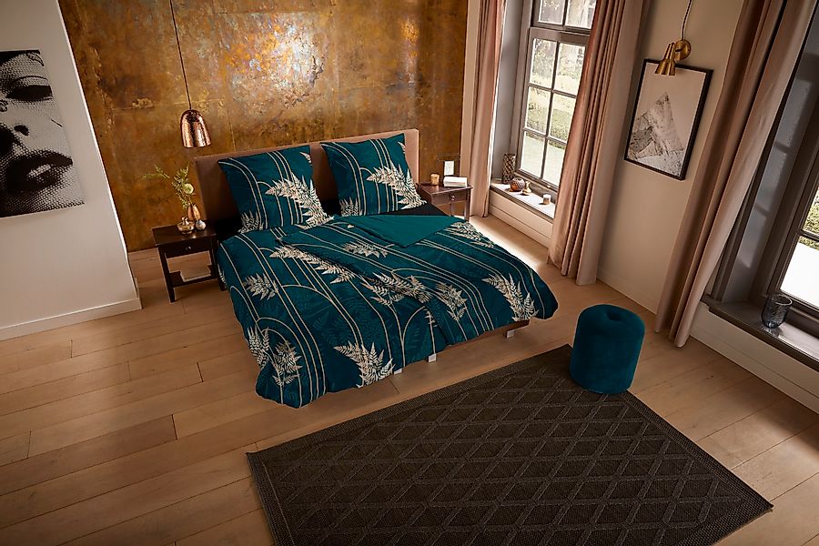 PURE luxury collection Wendebettwäsche »Malak«, Mikrofaser, 135x200, Pflege günstig online kaufen