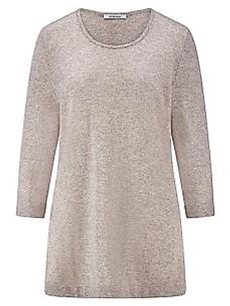 Long-Pullover Peter Hahn beige günstig online kaufen