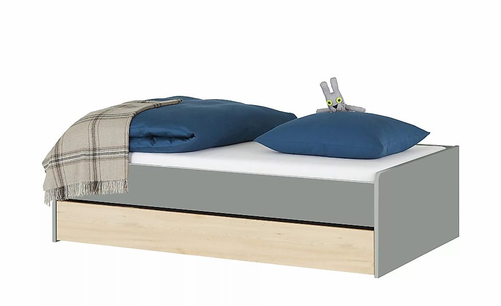 Duobett  Grow Up ¦ grau ¦ Maße (cm): B: 127 H: 54,5 Betten > Bettgestelle - günstig online kaufen