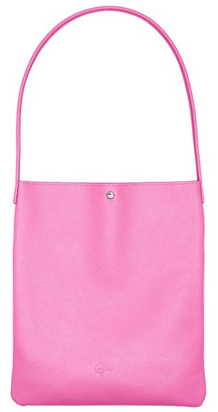 Caspar Schultertasche Mittelgroßer Leder Shopper Damen günstig online kaufen