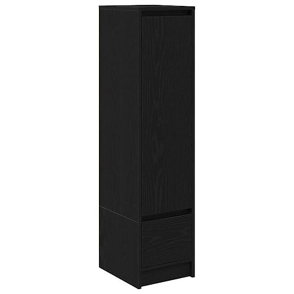 vidaXL Highboard Highboard Schwarz Eichen-Optik 29,5x34x119,5 günstig online kaufen