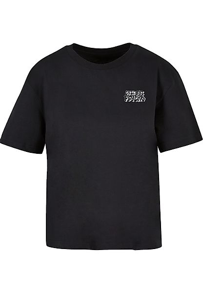 Miss Tee T-Shirt "Miss Tee Damen Cute But Psycho Tee" 1 Stk. günstig online kaufen