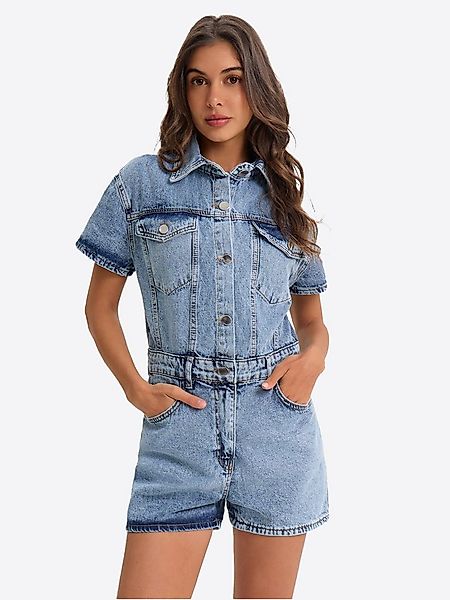 Imily Bela Jumpsuit Damen Jeans-Overall (Packung, 1-tlg., 1per-Pack) mit Ta günstig online kaufen