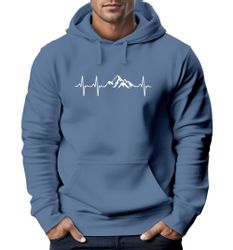 Neverless Hoodie Hoodie Herren Print Wandern günstig online kaufen
