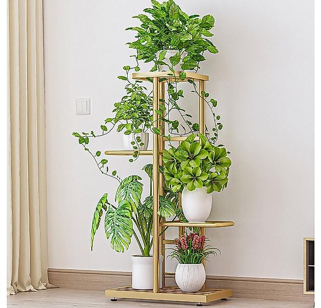 GarveeMore Pflanzentreppe Pflanzenständer mit 4 Ebenen für den Innenbereich günstig online kaufen
