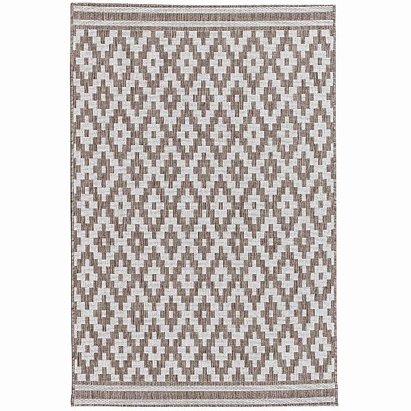 Teppich Modern Rhombs mink/wool 120x170cm, 120x170cm günstig online kaufen