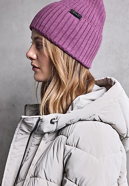 STREET ONE STUDIO Strickmütze, aus softem Materialmix günstig online kaufen