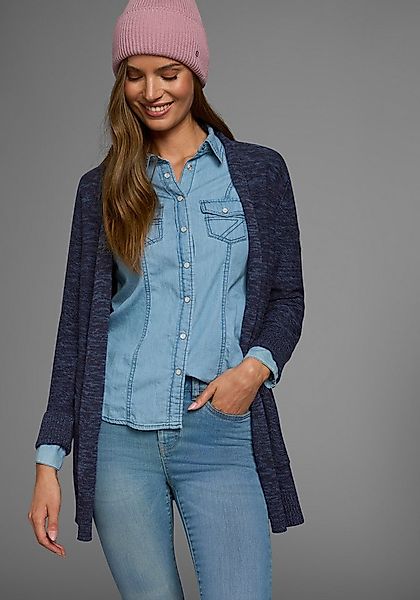 KangaROOS Strickjacke in melierter Optik günstig online kaufen