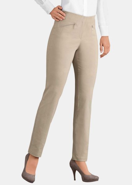 GOLDNER Stoffhose Schlupfhose LOUISA mit Steppnähten günstig online kaufen