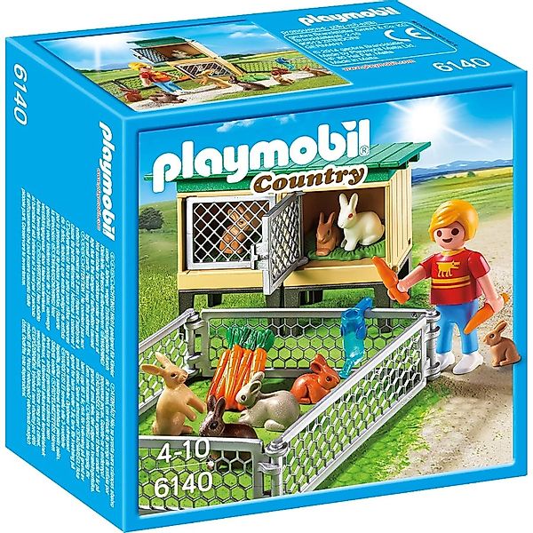 Playmobil® 6140 Hasenstall mit Freigehege Bauernhof günstig online kaufen