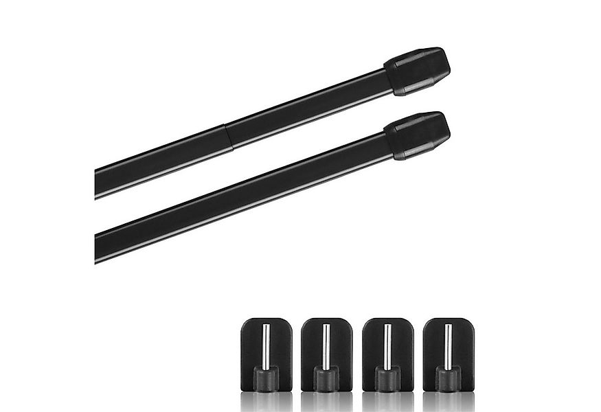 Bestlivings Vitragestange 2er-Pack, Ø 10 mm, 1-läufig, ausziehbar, mit Selb günstig online kaufen