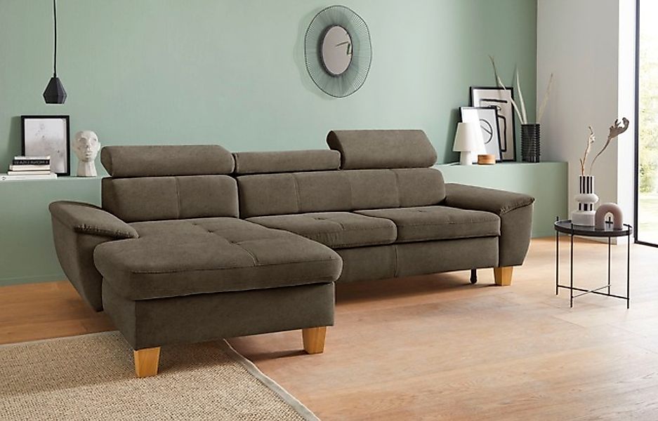 exxpo - sofa fashion Ecksofa »Enya, aufwendige Detailverarbeitung, hoher Si günstig online kaufen
