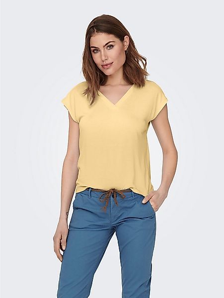 ONLY V-Shirt ONLFREE S/S MOD.V-NECK TOP JRS NOOS günstig online kaufen