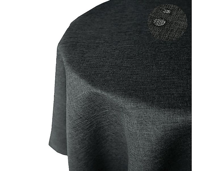 Tischdecke Strapazierfähig Leinenoptik Tischdecke Fleckschutz, bügelfrei, L günstig online kaufen