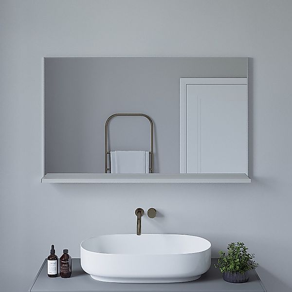 AQUABATOS Badspiegel Spiegel Badezimmer mit Ablage günstig online kaufen