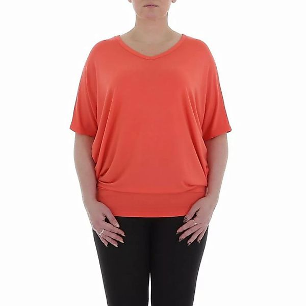 Ital-Design T-Shirt Damen Freizeit (85915846) T-Shirt in Coral günstig online kaufen