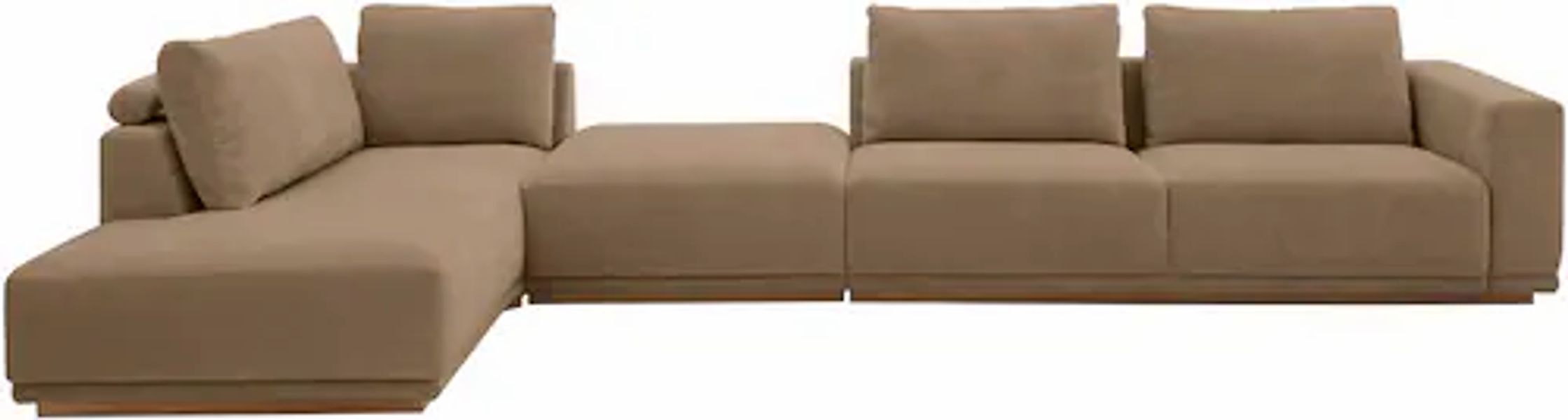 Musterring Wohnlandschaft Anreihsofa mit Armlehne rechts, Eckteil links mit günstig online kaufen