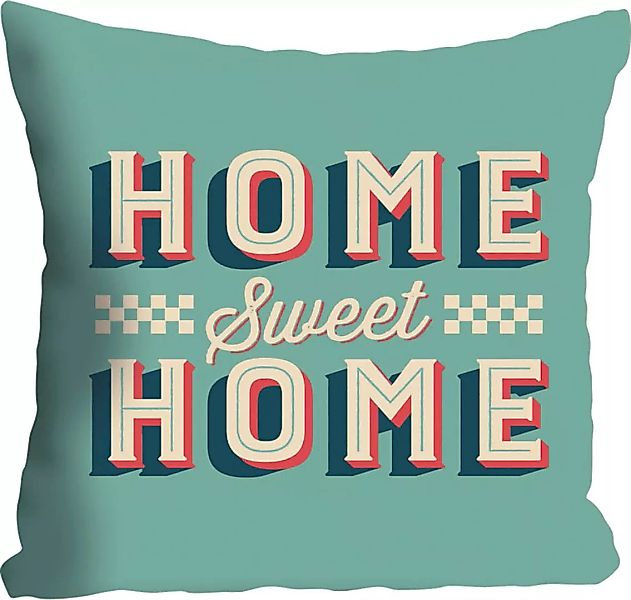 queence Dekokissen »Home sweet Home« günstig online kaufen