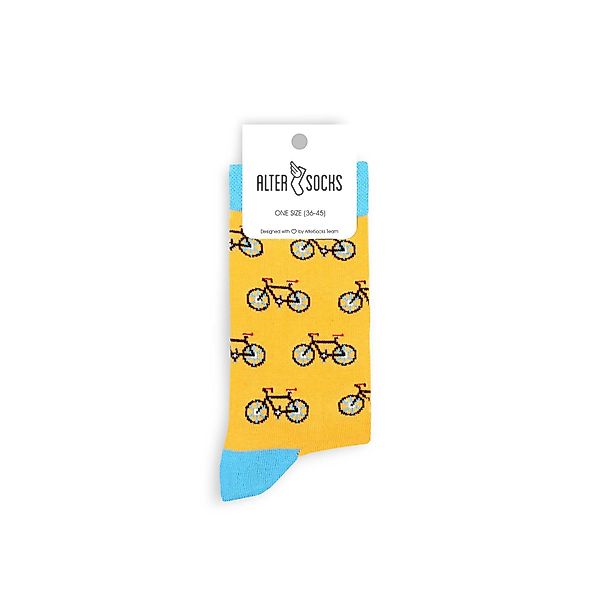 AlterSocks Freizeitsocken Lustige Socken Fahrrad Socken günstig online kaufen