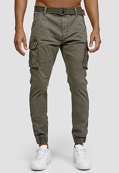 Indicode Cargohose Kerr aus elastischer Baumwoll-Qualität, günstig online kaufen