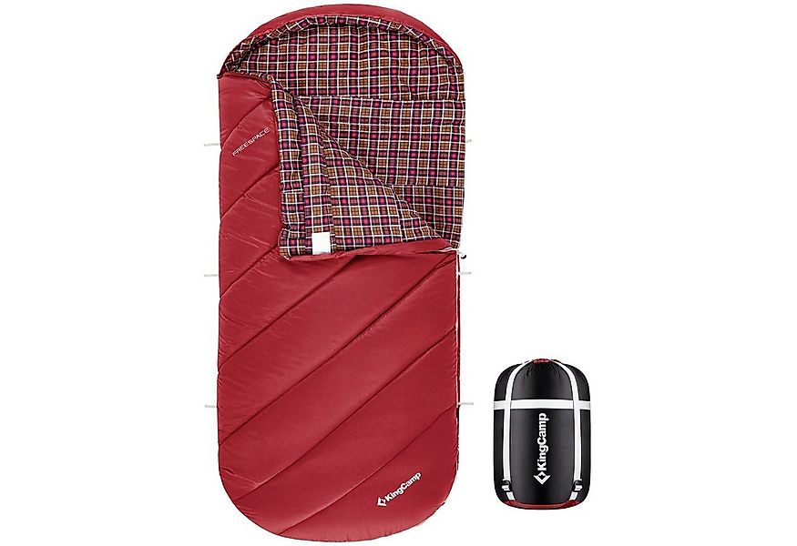 KingCamp Mumienschlafsack Deckenschlafsack Freespace 250 Winter, Schlafsack günstig online kaufen