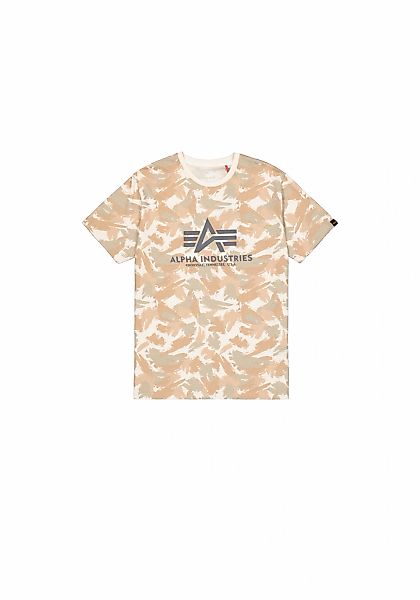 Alpha Industries T-Shirt "Alpha Industries Men - T-Shirts Basic T-Shirt Cam günstig online kaufen