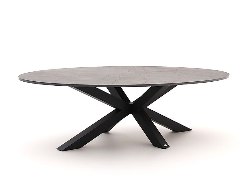 Bellagio Induno Ellips Low Dining Gartentisch 240x120 cm günstig online kaufen