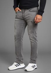 Bruno Banani Straight-Jeans "Hutch" gerade Beinform, teilweise mit modische günstig online kaufen