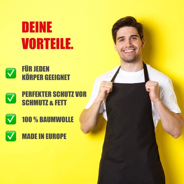 YORA Grillschürze für Männer lustig, (Set, günstig online kaufen