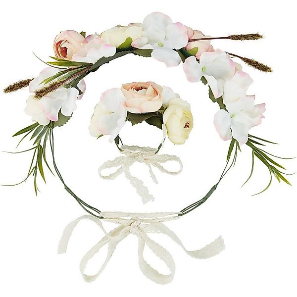 dressforfun Haarband Blumenkranz und Armreif Berglust günstig online kaufen