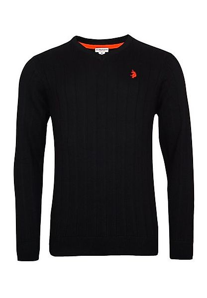 U.S. Polo Assn Strickpullover Pullover V-Neck Sweater (1-tlg) günstig online kaufen