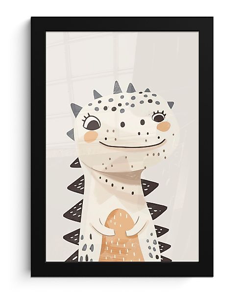 MuchoWow Poster Dinosaurier - Pastellfarben, (1 günstig online kaufen