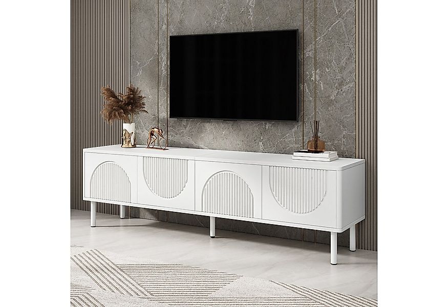 Odikalo TV-Schrank TV-Bank Lowboard Fernsehschrank Medienschrank Stauraum L günstig online kaufen