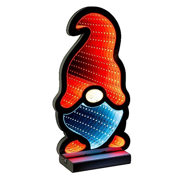 Star-Max LED Fensterbild 35723 LED-Weihnachtswichtel mit Infinity Effekt 73 günstig online kaufen