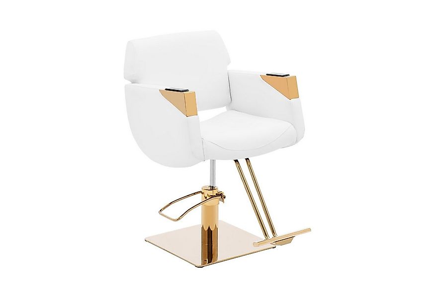 Physa Armlehnstuhl Friseurstuhl mit Fußstütze Barber-Stuhl 200 kg Penryn Wh günstig online kaufen