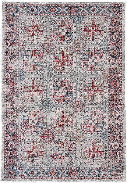 carpetfine Teppich »Mahal«, rechteckig, 3 mm Höhe, Orient Vintage Look, Woh günstig online kaufen
