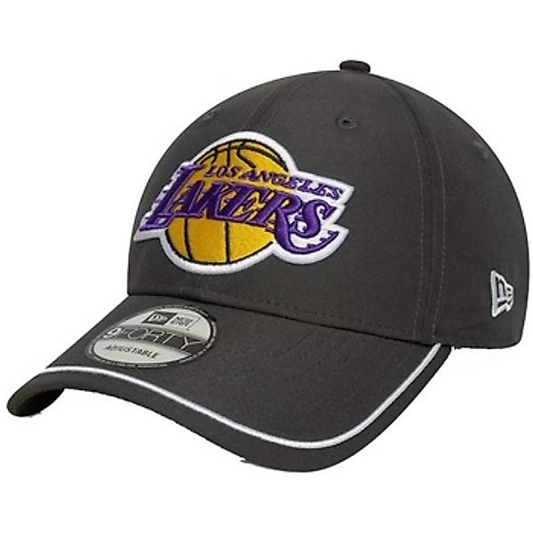New-Era  Schirmmütze LA LAKERS NBA PIPING DARK GREY 9FORTY günstig online kaufen