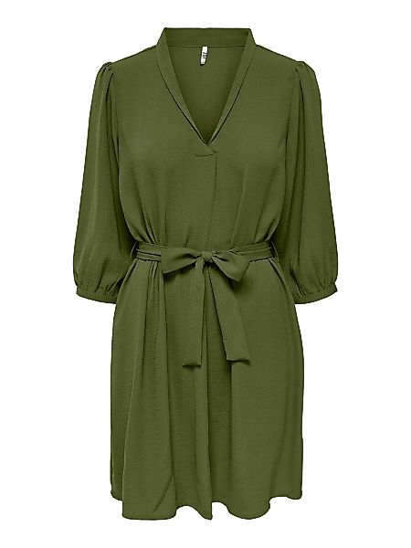 ONLY 3/4-arm Kleid Damen Grün günstig online kaufen