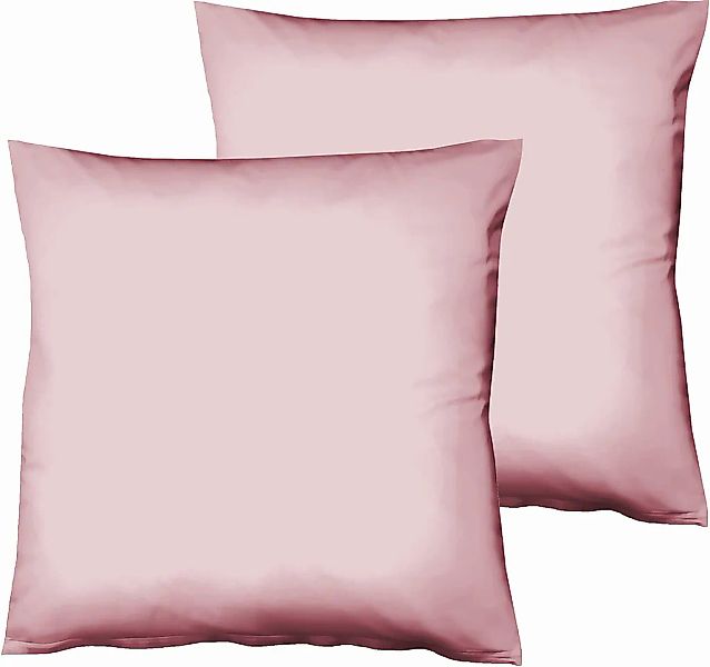 fleuresse Kissenbezüge "Colours" edler, bügelfreier Interlock-Jersey aus 10 günstig online kaufen