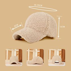 Refttenw Baseball Cap Verstellbare Winter Fleece günstig online kaufen