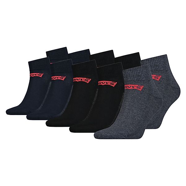 Levis Unisex Quarter Sportsocken MID CUT BATWING LOGO ECOM 10er Pack günstig online kaufen