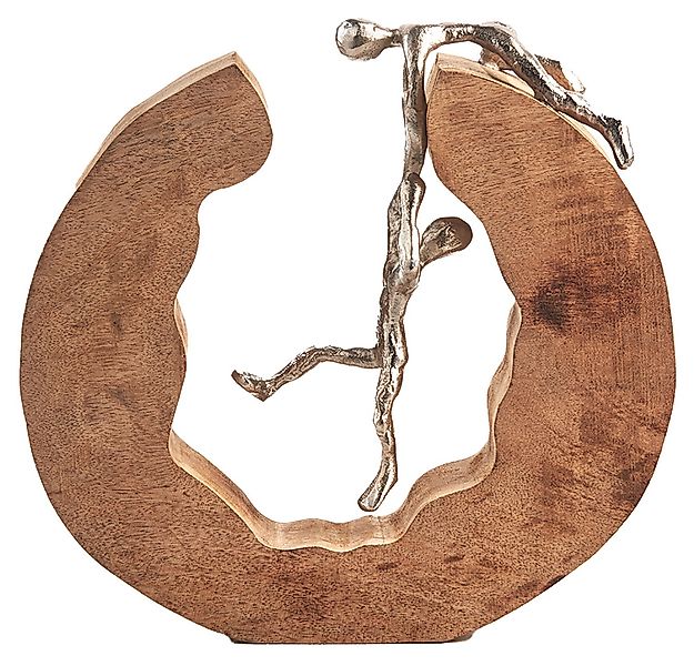 Kobolo Dekoobjekt Dekofigur Holzdeko Holzfigur TRUST, günstig online kaufen