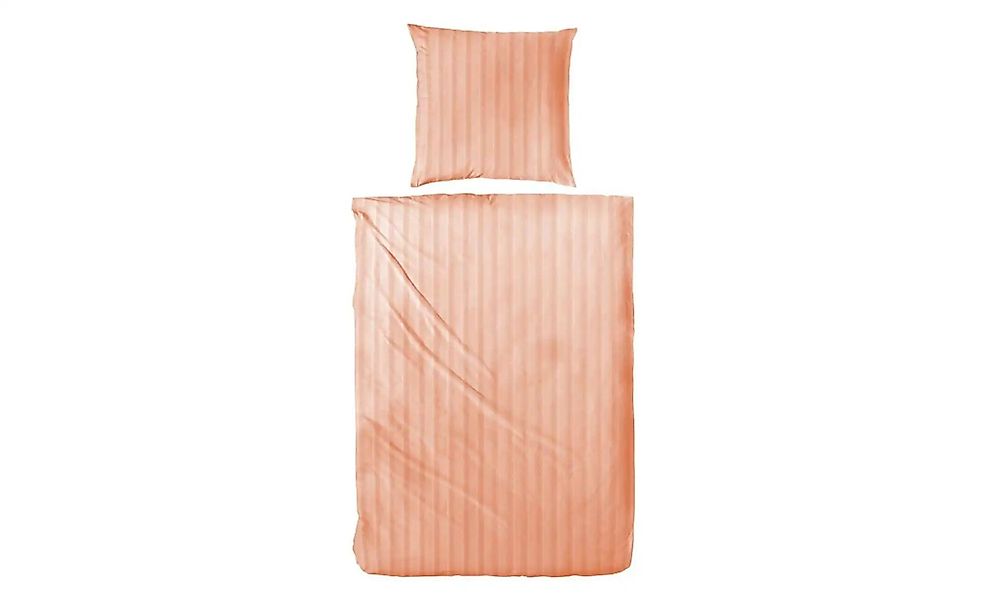Renforcé Bettwäsche-Set   ¦ orange ¦ Maße (cm): B: 155 H: 1 Bettwaren > Bet günstig online kaufen