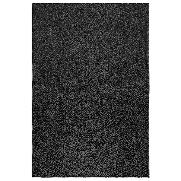 vidaXL Teppich Zizur Anthrazit 120x170cm Juteoptik Indoor Und Outdoor 22328 günstig online kaufen