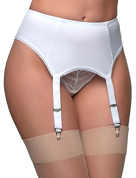 Vintage Hüftgürtel mit 4 Haltern Weiß günstig online kaufen